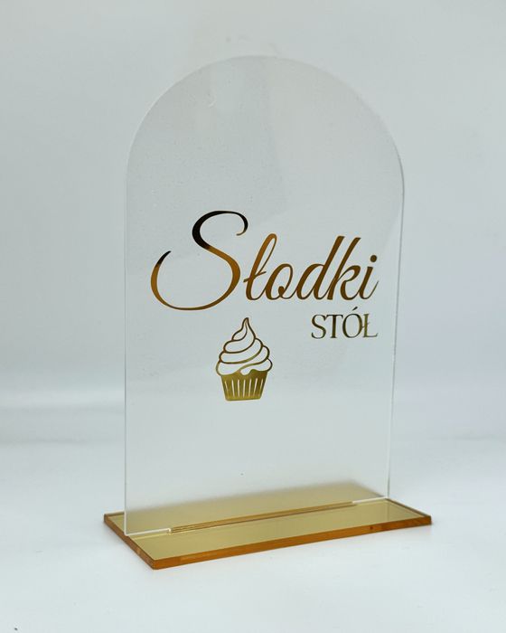 Zestaw tablczek na stoly weselne