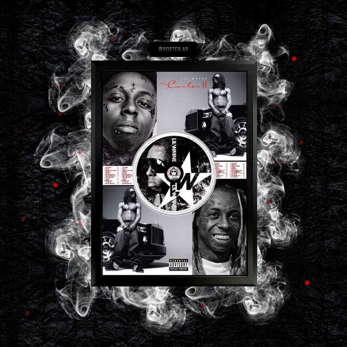 ПОСТЕР музикальний Linkin Park Lil Wayne Lil Peep Limp Bizkit Zeppelin