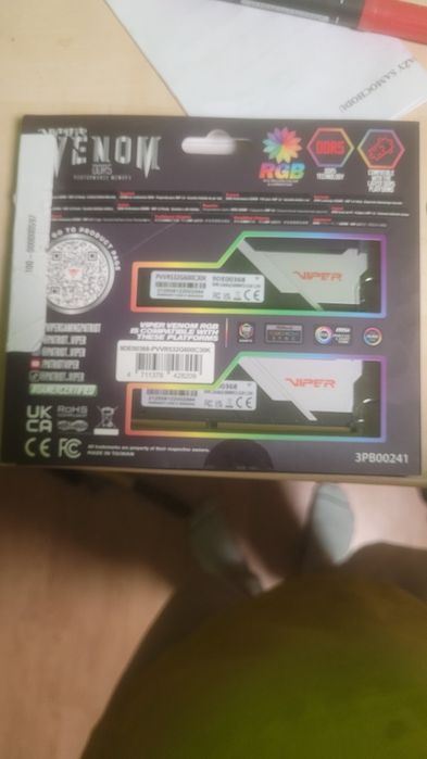 (NOWY) RAM DDR5 Patriot Viper Venom 32GB 6000Mhz CL30 RGB