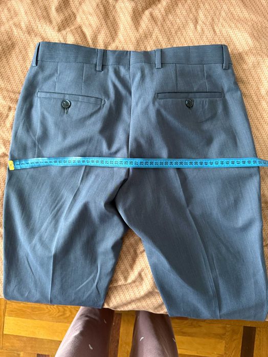 Чоловічий класичний костюм темно-синій size 48 170/180см