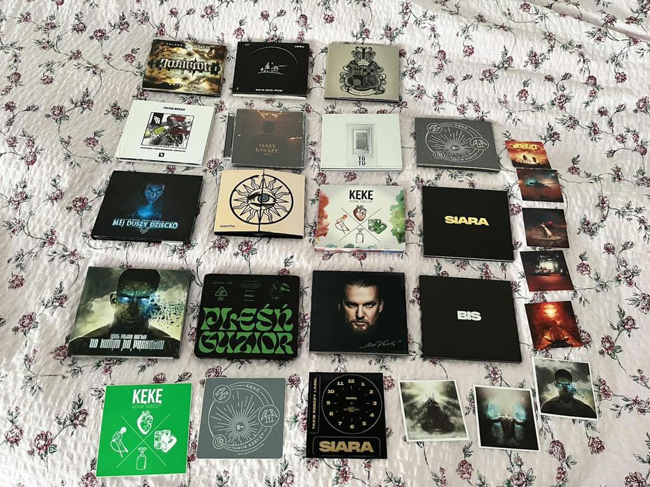 Płyty CD polski rap hip hop