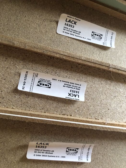 Prateleiras Lack IKEA