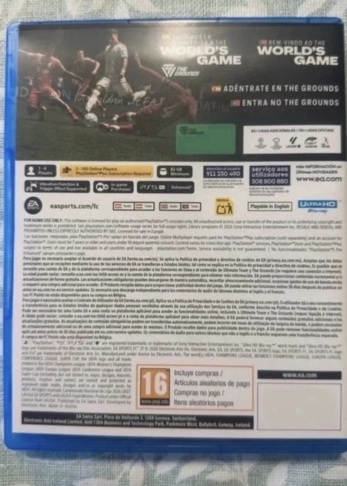 Jogo FC27 para PS5
