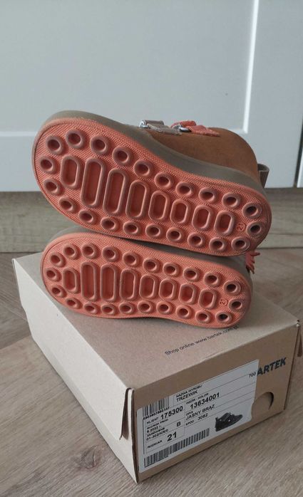 Botki unisex chłopczyk, dziewczynka Bartek r.21