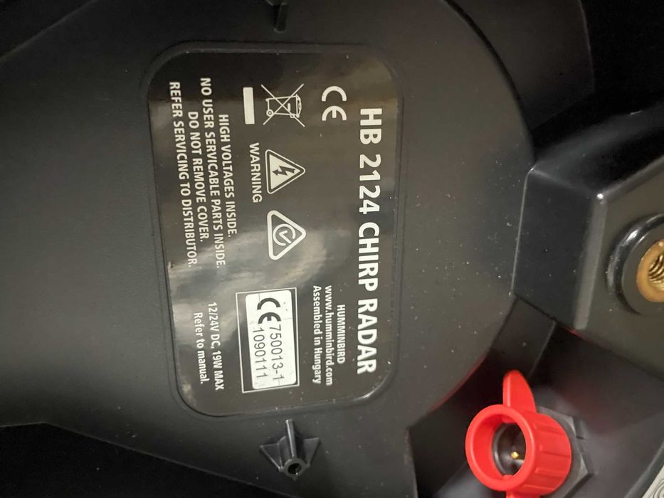 Humminbird HB2124 CHIRP Radar