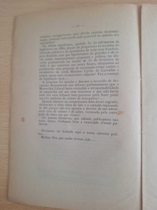 Na Primeira Presidencia da Republica Portugueza - Manuel D'Arriaga