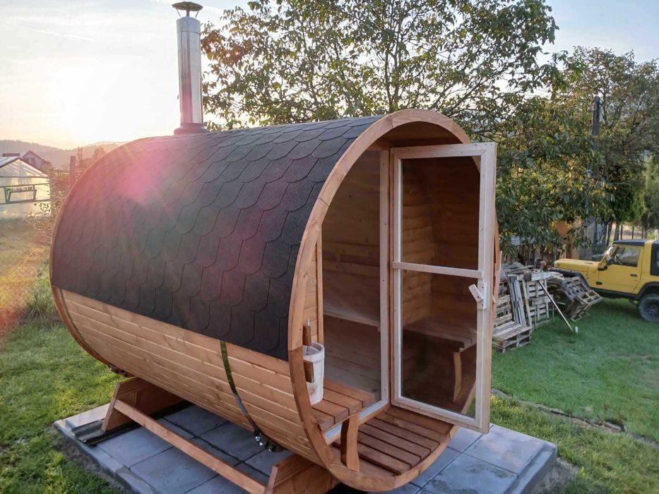 Sauna beczka 240cm