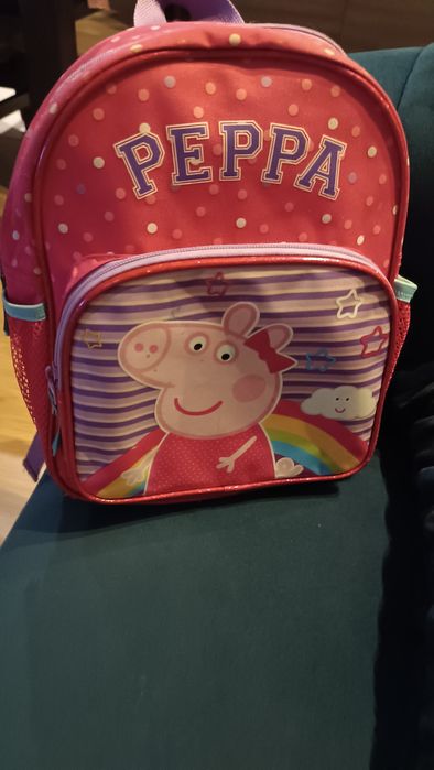 Plecak Peppa Pig, plecaczek Świnka Peppa, różowy, dziewczęcy
