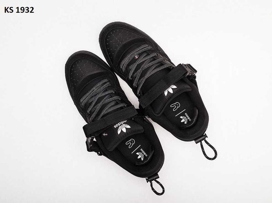 Кросівки Bad Bunny x Adidas Forum Low Black. АРТ: KS 1932