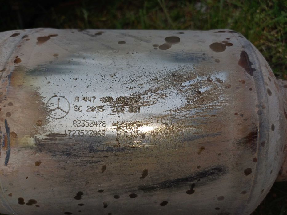 Katalizator tłumik  filtr dpf vito 447