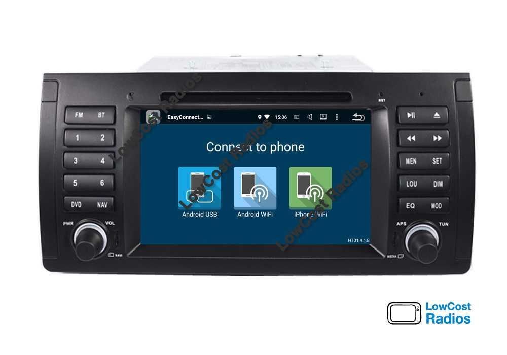 *Auto Rádio GPS ANDROID 14 BMW X5 (E53/E39/M5) - ESPECIAL para X5
