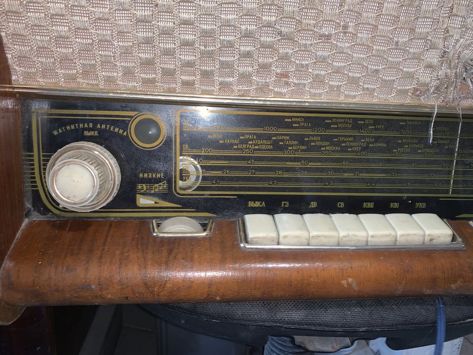 ламповая радиола "Октава