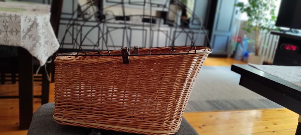 Koszyk na rower dla psa i kota