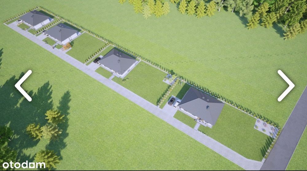 REZERWACJA Ostatni! Sprzedam NOWY dom parterowy Trzciana (5 min od Rz)