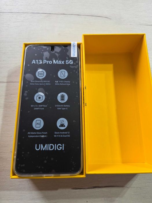 Смартфон UMIDIGI A13 Pro Max 5G