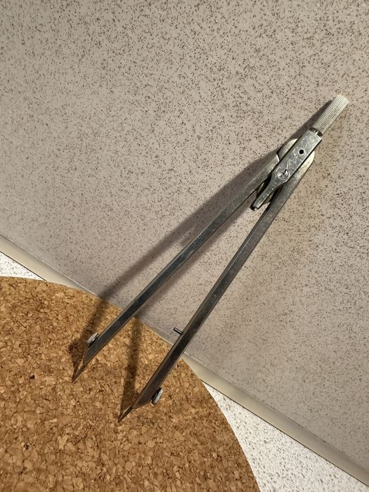 Cyrkiel odmierzacz prl vintage