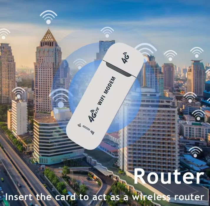 Нові 4G LTE USB модеми з Wi-Fi (роутер)