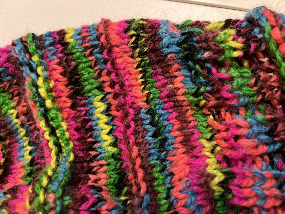 Kolotuwa czapka boho handmade
