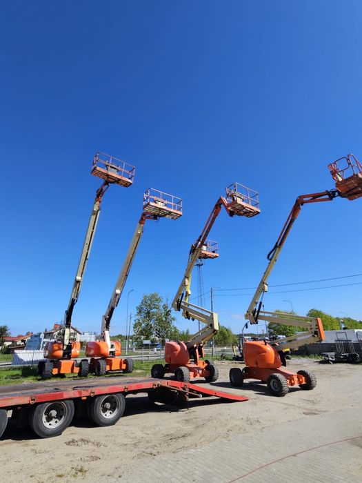 Wynajem podnosnika teleskopowego przegubowego jlg 510