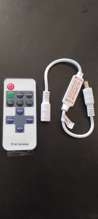 zestaw pilot + sterownik RF do taśm LED jednokolorowych GOLD LUX