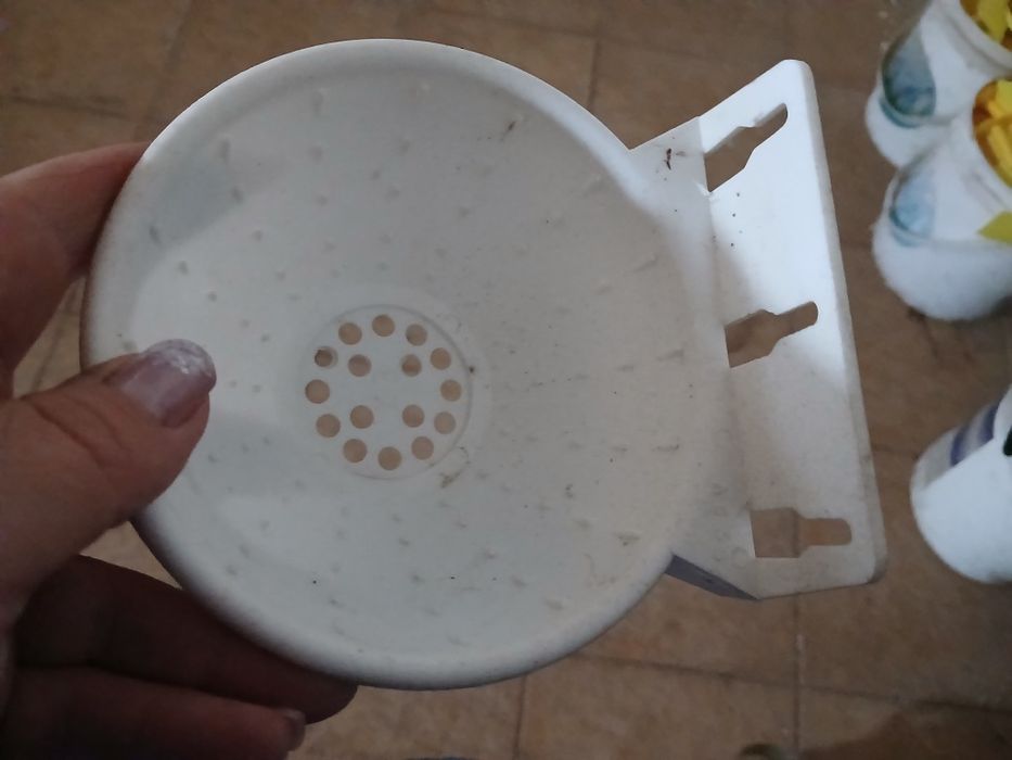 Suporte de ninhos e ninhos em corda