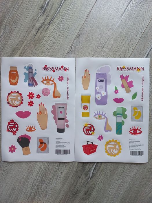 Naklejki Rossmann wiosna i lato