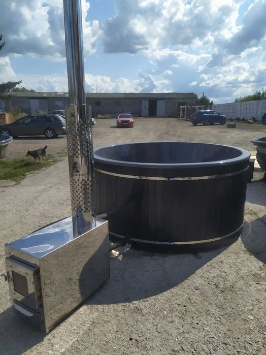 Чан на дрова Мобільний чан Купіль з підігрівом Басейн Баня Сауна