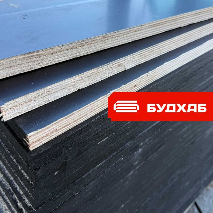 Ламінована фанера, м. Житомир. 21 мм, 2500x1250 мм. Нова та б/у