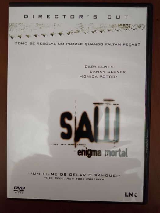 filme dvd original - saw - enigma mortal