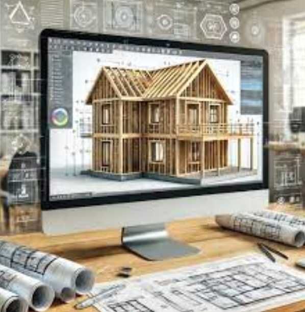 Проектування Каркасних Будинків з Дерева