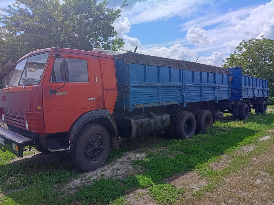 Продам камаз 53202 з прицепом