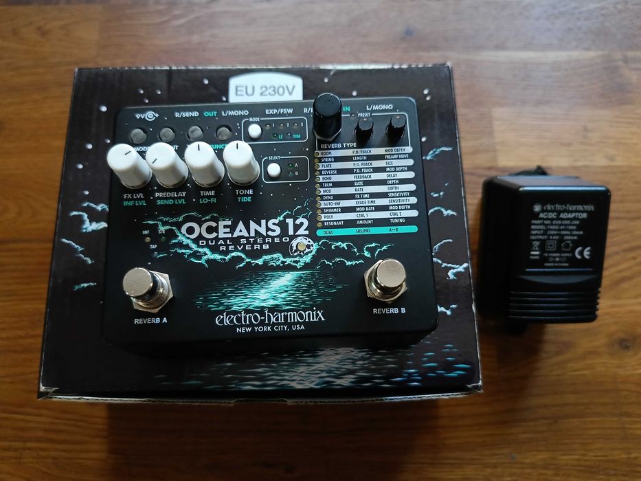 EHX Electro-Harmonix Oceans 12 Reverb