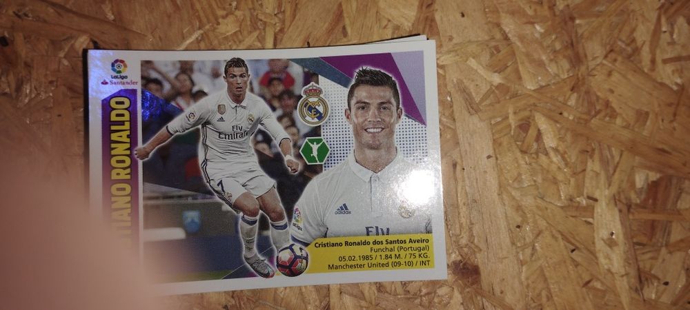 Cromos e cards CR7