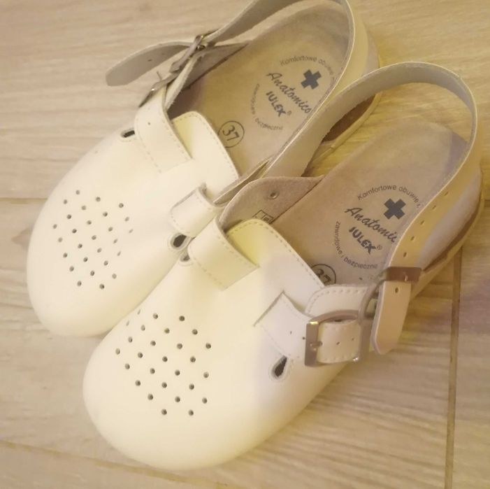Nowe buty anatomiczne ze skóry naturalnej rozmiar 37