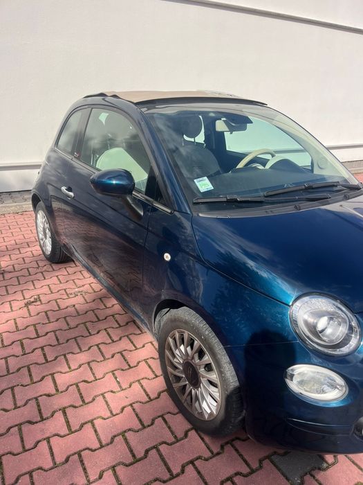 Fiat 500c 2019 capota estragada