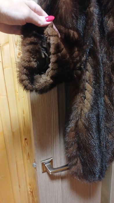 Шуба норкова жіноча