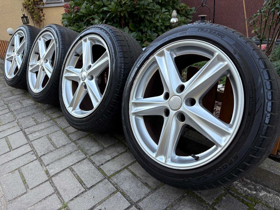 Alufelgi Koła Borbet 5x112 Caddy Touran Golf 17 cali A3 Octavia Leon