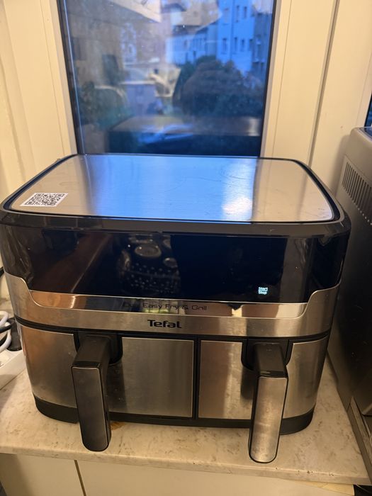 Frytkownica beztłuszczowa Tefal Dual Easy Fry & Grill – Dwie szuflady (Air Fryer)