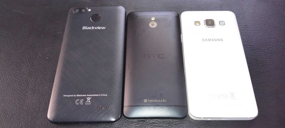 Лот з Мобільних Телефонів   /Blackview/HTC/Samsung