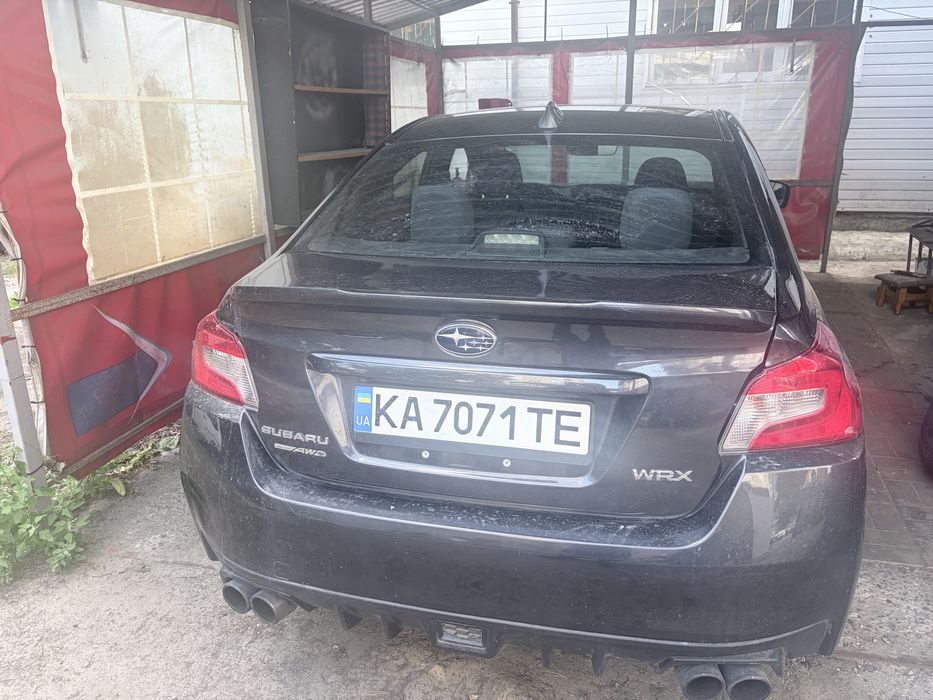 Subaru wrx 2.0. 2017
