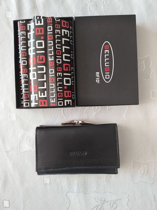 Portfel damski skórzany