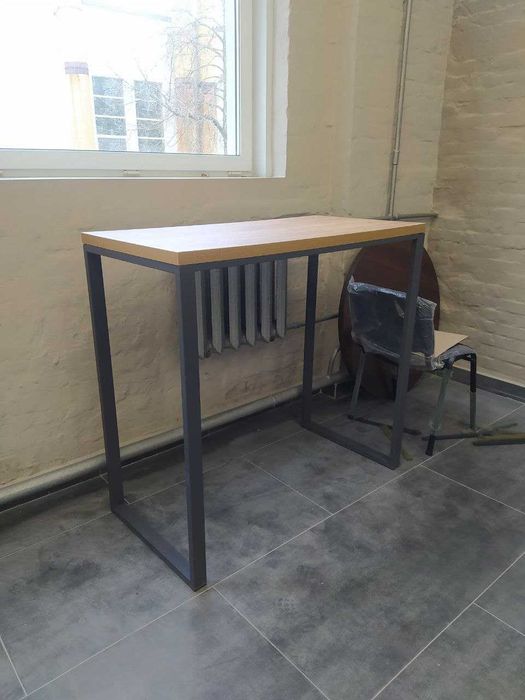 Барний стіл Лофт. Барный стол, барная стойка. Стіл для кав'ярні Лофт.