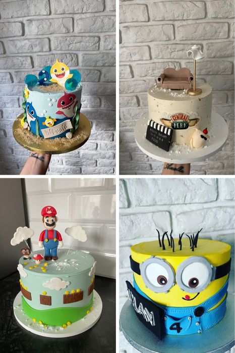 Torty, Torty urodzinowe, torty artystyczne tort na komunie