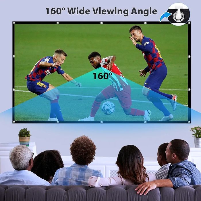 Ekran, materiał  projekcyjny do wyświetlenia filmów