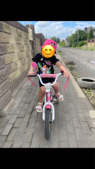 Велосипед для дівчинки 3-6 років