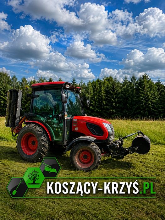 Koszenie trawy trawników nieużytków