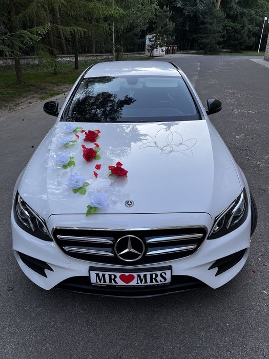 Piękne auto do ślubu Mercedes E Klasa AMG *WOLNE TERMINY*