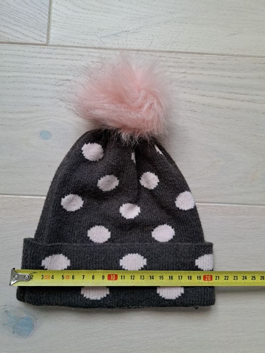 Czapka dla dziewczynki 3/4 lat