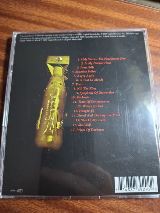 Greatest hits megadeth