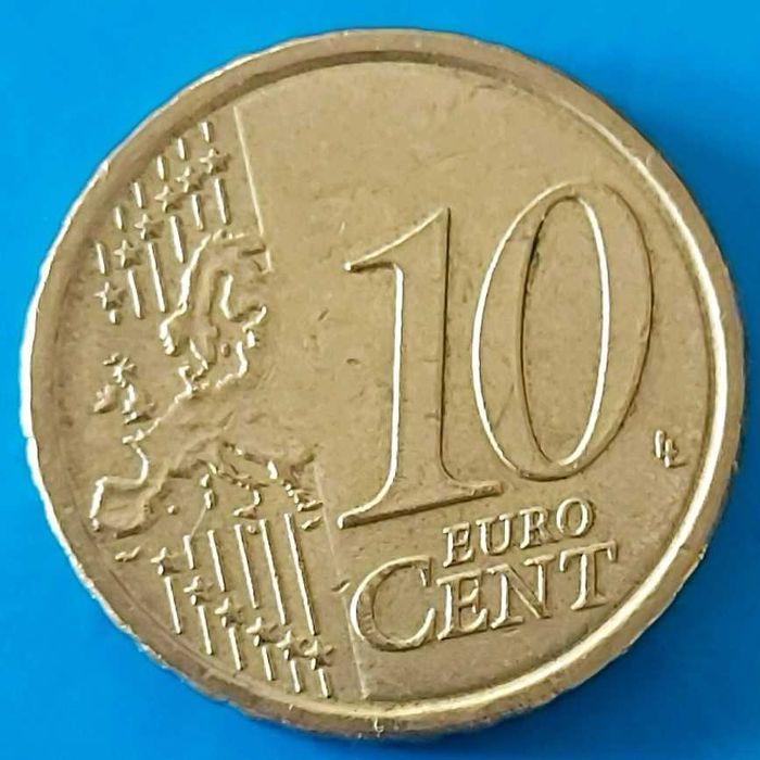 10 Cêntimos de 2011 de Itália